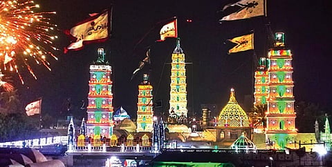 நாகூர் ஆண்டவர் தர்கா கந்தூரி விழா கொடியேற்றம்