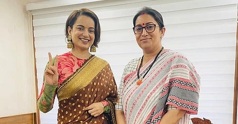 “மாதவிடாய் என்பது குறைபாடு அல்ல” – ஸ்மிருதி இரானி கருத்துக்கு கங்கனா ஆதரவு
