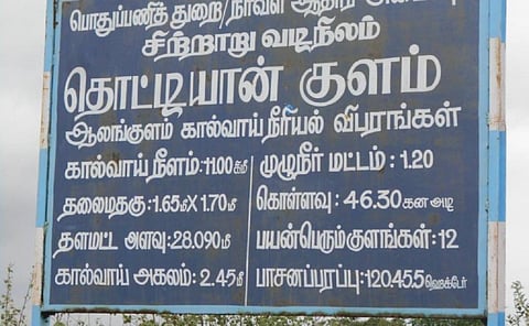 தென்காசியில் பலத்த மழையால் குளங்களில் உடைப்பு - வயல்களில் தண்ணீர் புகுந்தது