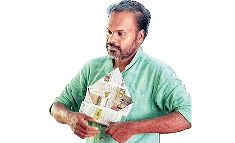 ஒரிகாமி கலைஞர் தியாகசேகர்