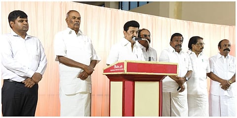 திருநெல்வேலியில் செய்தியாளர்களைச் சந்தித்த தமிழக முதல்வர் மு.க.ஸ்டாலின்