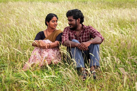 ’கோழிப்பண்ணை செல்லதுரை’ படத்துக்காக உழவர் சந்தை செட்