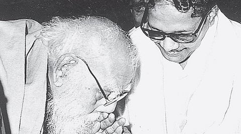 ‘தந்தை’ பெரியாரும் ‘தனயன்’ கலைஞரும்!