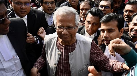 வங்கதேசத்தில் நோபல் பரிசு பெற்ற யூனுஸுக்கு 6 மாதம் சிறை