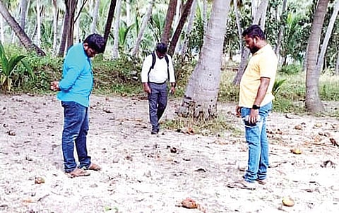 குண்டு ரெட்டியூரில் தொல்லியல் துறையினர் கள ஆய்வு நடத்தினர்