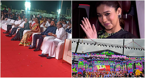 ரஜினி முதல் நயன்தாரா வரை - ‘கலைஞர் 100’ விழாவில் நட்சத்திர அணிவகுப்பு
