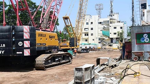 இரண்டாம் கட்ட மெட்ரோ ரயில் திட்டம்: திருமயிலை மெட்ரோ ரயில் நிலைய ஆரம்பக்கட்ட பணி தொடக்கம்