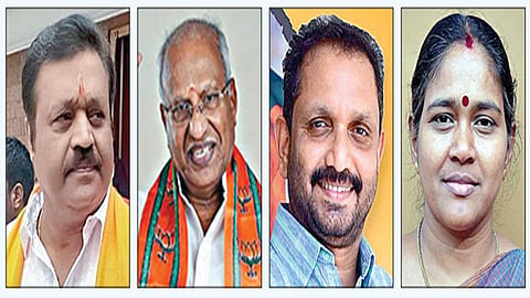 மக்களவை தேர்தலில் கேரள மாநிலத்தில் கணக்கை தொடங்குவதற்கு செல்வாக்குள்ள 4 தொகுதிகளை கைப்பற்ற பாஜக திட்டம்