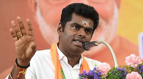 தமிழகத்தை திமுக குடும்ப ஆட்சி செல்லரித்துவிடும்: பாஜக மாநில தலைவர் அண்ணாமலை கருத்து