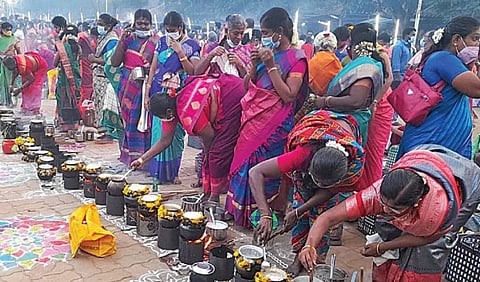 200 ஆண்டுகள் பாரம்பரிய நகரத்தார் செவ்வாய் பொங்கல் விழா!