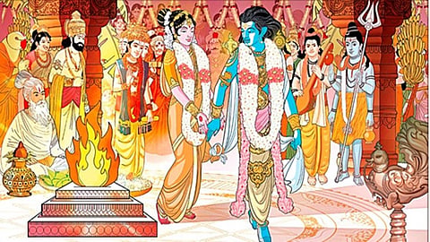 அயோத்தியில் வசீகரிக்கும் ராமாயண கதையை பிரதிபலிக்கும் டெரகோட்டா ஓவியம்: ஓவியர் ராஜேஷ் நாகுலகொண்டா தகவல்