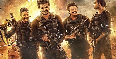 விஜய், பிரபுதேவா, பிரசாந்த் - வைரலாகும் ‘The GOAT’ புதிய போஸ்டர்