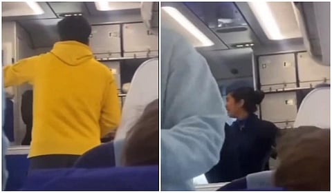 இண்டிகோ விமானத்தில் தாக்குதல்