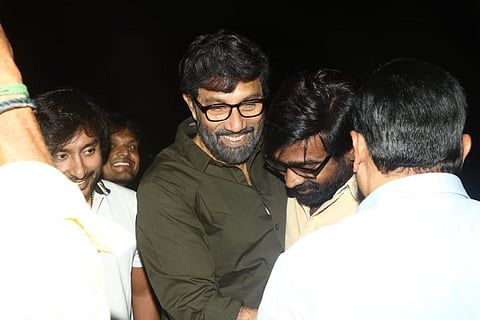“உங்களுடன் சரிசமமாக நடிக்க ஆசை” - சத்யராஜை நெகிழவைத்த விஜய் சேதுபதி