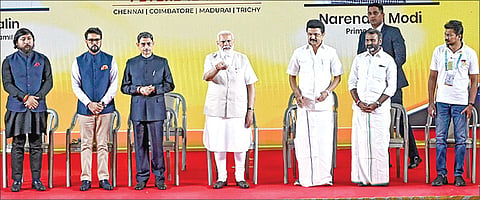 கேலோ இந்தியா விளையாட்டு போட்டிகள் கோலாகல ஆரம்பம்: புதுப்பொலிவுடன் டிடி தமிழை தொடங்கினார் பிரதமர் மோடி