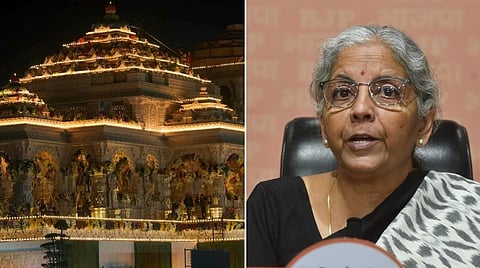 ராமர் கோயில் பிராண பிரதிஷ்டை காஞ்சியில் நேரடி ஒளிபரப்புக்கு ஏற்பாடு: மத்திய அமைச்சர் நிர்மலா சீதாராமன் பங்கேற்பு