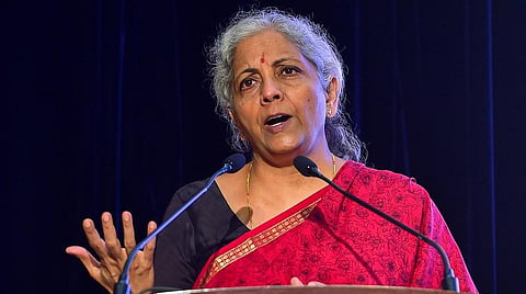 மத்திய நிதி அமைச்சர் நிர்மலா சீதாராமன் | கோப்புப்படம்