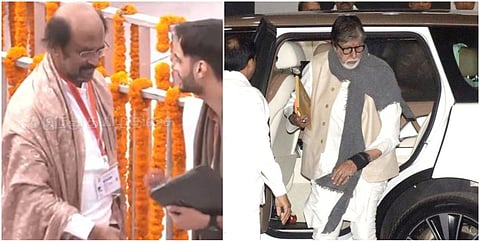 ரஜினிகாந்த் முதல் அமிதாப் பச்சன் வரை: ராமர் கோயில் திறப்பு விழாவில் பங்கேற்ற பிரபலங்கள்