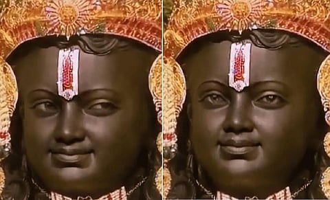 கண்களை சிமிட்டும் பால ராமர் - நெட்டிசன்களை கவர்ந்த ஏஐ வீடியோ
