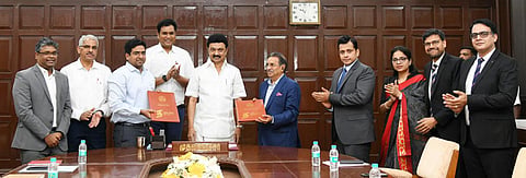 காஞ்சியில் ரூ.1,003 கோடி முதலீட்டில் மின்னணு சாதனங்களுக்கான கண்ணாடிப் பொருட்கள் தயாரிப்பு ஆலை