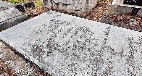 கோத்தகிரியில் உள்ள மார்கரெட் கோபர்னின் சமாதி