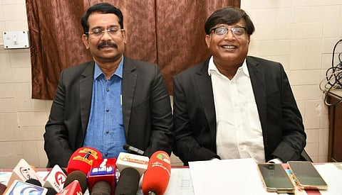 மதுரையில் தமிழ்நாடு அரசு மருத்துவக் கவுன்சில் நிர்வாகிகள் பேட்டி.