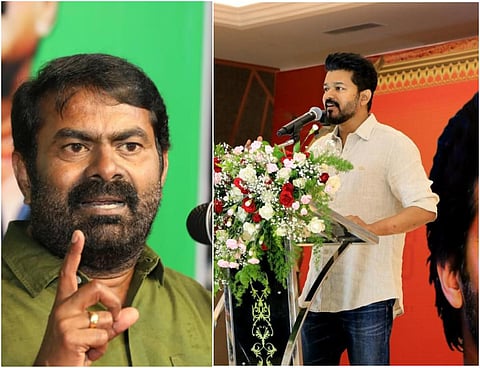 “கட்சி தொடங்குவது எளிது... தொடர்வதுதான் கடினம்!” - சீமான் @ விஜய் அரசியல் என்ட்ரி
