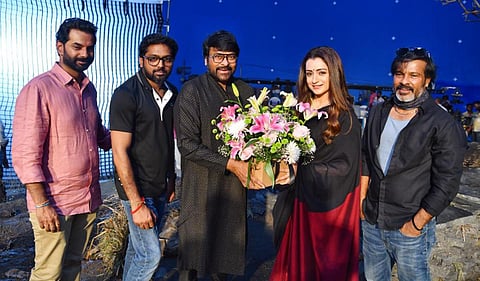 “18 வருடங்களுக்குப் பிறகு இணைந்து பணிபுரிவது மகிழ்ச்சி” - சிரஞ்சீவி படத்தில் நடிகை த்ரிஷா