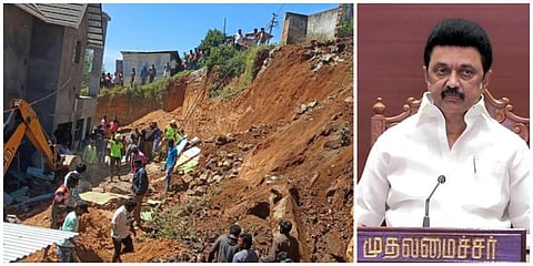 உதகை மண்சரிவில் உயிரிழந்த 6 பெண்களின் குடும்பத்துக்கு தலா ரூ.2 லட்சம் நிதி: முதல்வர் ஸ்டாலின் உத்தரவு