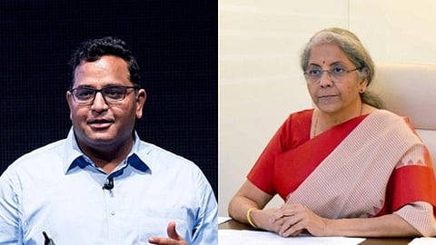 பேடிஎம் வங்கி மீதான தடை விவகாரம்: நிர்மலா சீதாராமனுடன் பேடிஎம் சிஇஓ சந்திப்பு