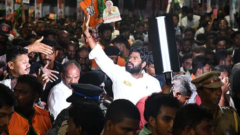 சென்னையில் அண்ணாமலை நடைபயணத்துக்கு அனுமதி மறுப்பு: இன்று நடைபெறும் பாஜக பொதுக்கூட்டத்தில் ஜெ.பி.நட்டா பங்கேற்பு