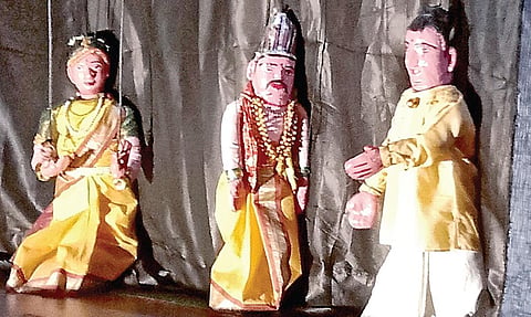 பக்தியைப் பரப்பிய பொம்மலாட்டம்!