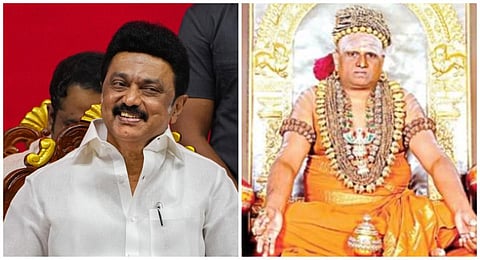 திருவாவடுதுறை ஆதீனகர்த்தர் முதல்வருக்கு பிறந்த நாள் வாழ்த்து