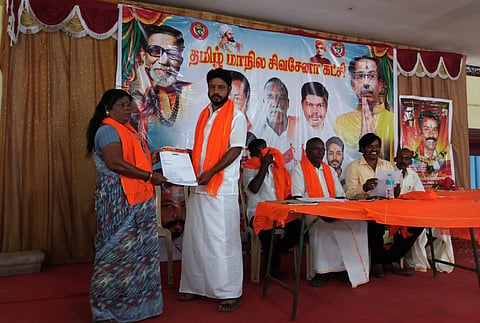 மக்களவைத் தேர்தலில் 15 தொகுதிகளில் சிவசேனா போட்டி - மதுரை கூட்டத்தில் தீர்மானம்