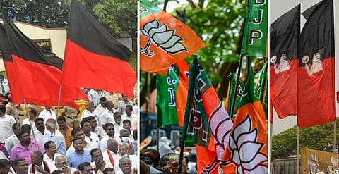 சிவகங்கை தொகுதியில் பிரச்சாரத்தை தொடங்கிய திமுக, பாஜக - மவுனம் காக்கும் அதிமுக