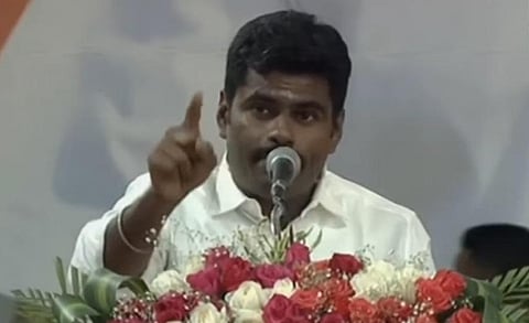 “பேயாட்சிக்கு திமுக அரசே சாட்சி!” - அண்ணாமலை சாடல் @ பாஜக சென்னை பொதுக் கூட்டம்