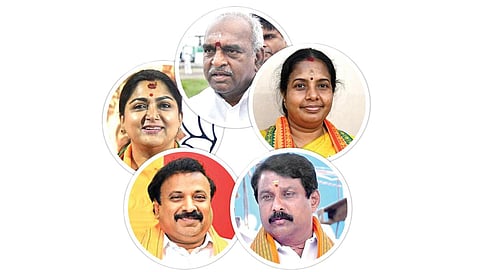 பாஜக உத்தேச வேட்பாளர் பட்டியலில் தமிழக பிரபலங்கள்