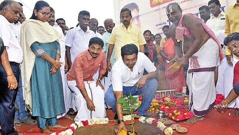 “வாக்குப்பதிவு இயந்திரத்தில் குளறுபடி செய்தாலும் திமுகவே வெற்றி பெறும்” - டிஆர்பி.ராஜா