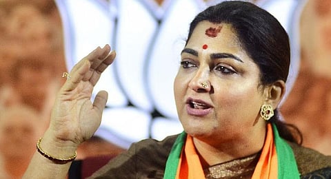 குஷ்பு | கோப்புப்படம்
