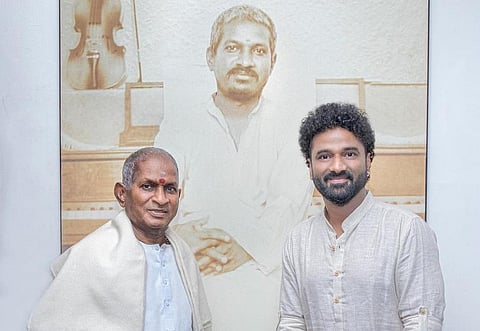 “இது எனது வாழ்நாள் கனவு!” - இளையராஜா வருகையால் நெகிழ்ந்த தேவி ஸ்ரீ பிரசாத்