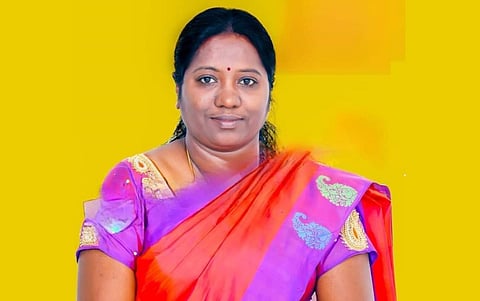 தென்காசி திமுக வேட்பாளர் ராணி ஶ்ரீகுமார்