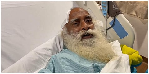 சத்குரு ஜக்கி வாசுதேவுக்கு டெல்லியில் உள்ள மருத்துவமனையில் மூளையில் அறுவை சிகிச்சை செய்யப்பட்டது