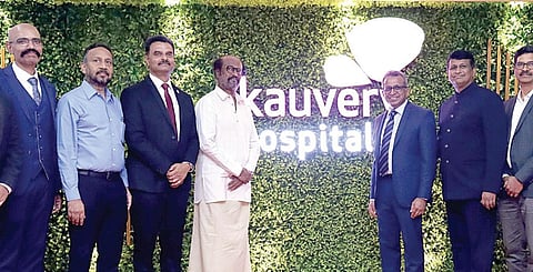 சென்னை வட பழனியில் காவேரி மருத்துவமனை புதிய கிளையை நடிகர் ரஜினிகாந்த் நேற்று திறந்து வைத்தார்.