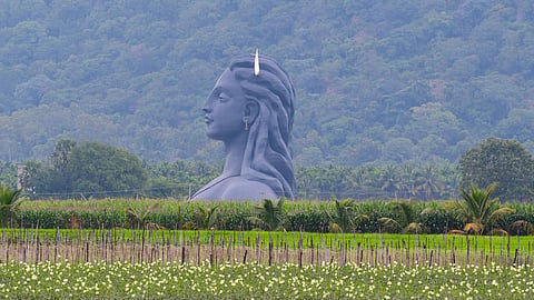 ஈஷா யோக மையத்தில் உள்ள ஆதியோகி சிலை
