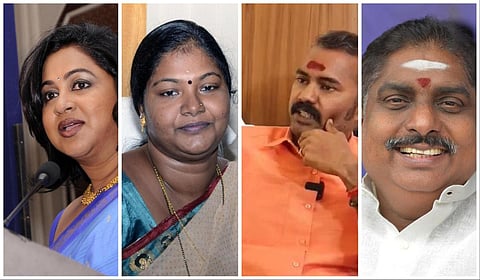 விருதுநகரில் ராதிகா சரத்குமார் போட்டி: பாஜகவின் 15 வேட்பாளர்கள் அறிவிப்பு