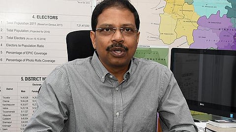 தமிழக தலைமை தேர்தல் அதிகாரி சத்யபிரத சாஹு