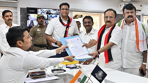 திமுக வேட்பாளர் ராஜ்குமார்