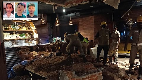 மதுபான விடுதி இடிந்து 3 பேர் உயிரிழந்த சம்பவத்தில் மேலாளர் கைது
