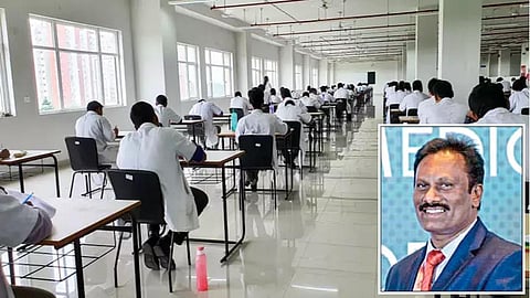 காங்கிரஸ் தேர்தல் அறிக்கையில் ‘நீட்’ குறித்த அறிவிப்பு; பிளஸ் 2 மதிப்பெண் அடிப்படையிலான மாணவர் சேர்க்கை சிக்கலை ஏற்படுத்தும் - மருத்துவர் பி.பாலகிருஷ்ணன்
