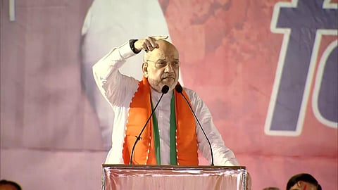 “மோடியிடம் 10 ஆண்டு கால சாதனையும், 25 ஆண்டுகளுக்கான திட்டமும் இருக்கிறது” - அமித் ஷா